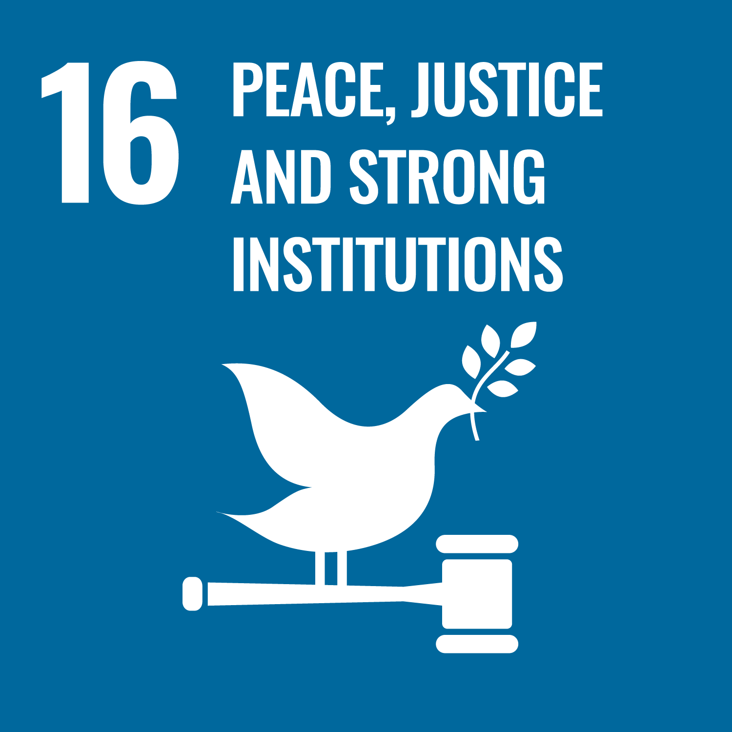 SDG 16: Frieden, Gerechtigkeit und starke Institutionen